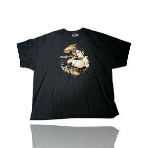 Madonna Celebration Tour 2023-2024 Graphic Tee Black 2XL Unisex: Concert Tee